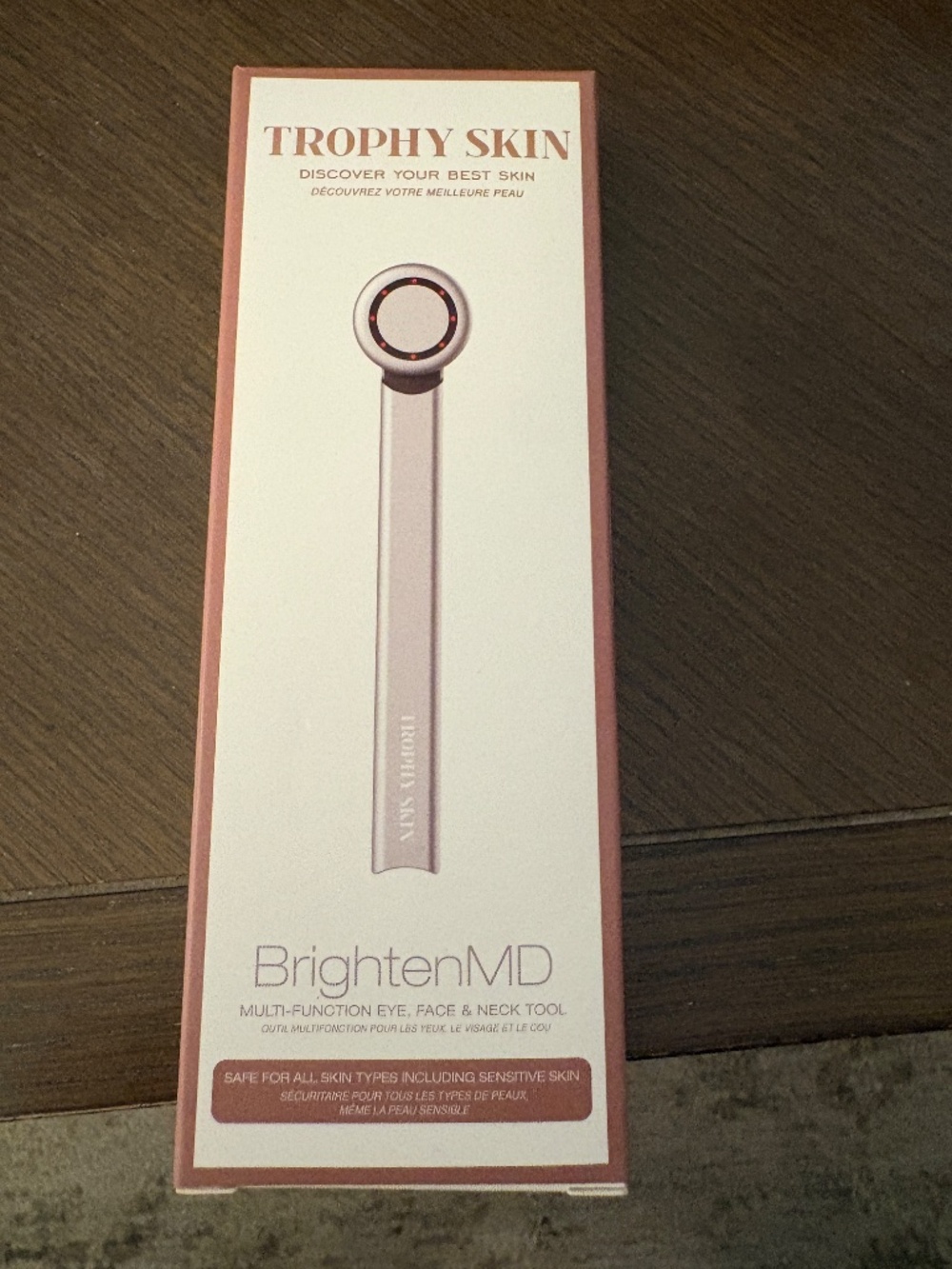 Trophy Skin Multifunction Eye, Face and Neck Tool New In Box